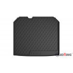 Original Gledring Premium Gummi Kofferraummatte - AUDI Q3 8U (Oberer Boden mit Kofferraum-Paket, mit Netz) 2011-2019